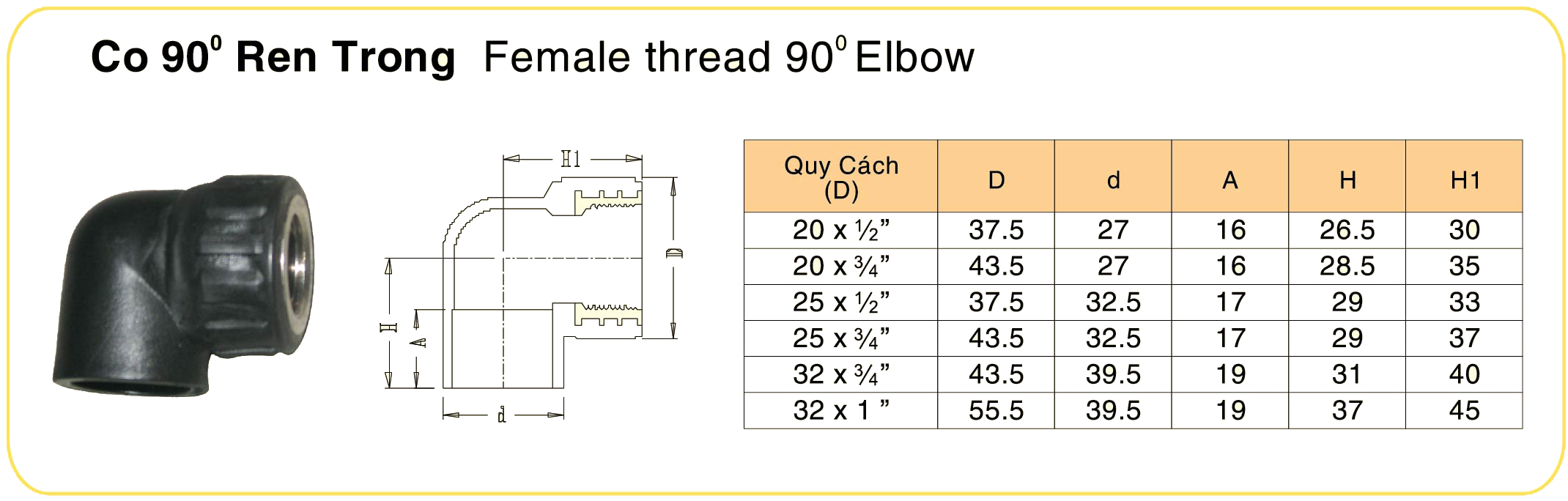 HDPE đúc lắp ngoài - ISO4427