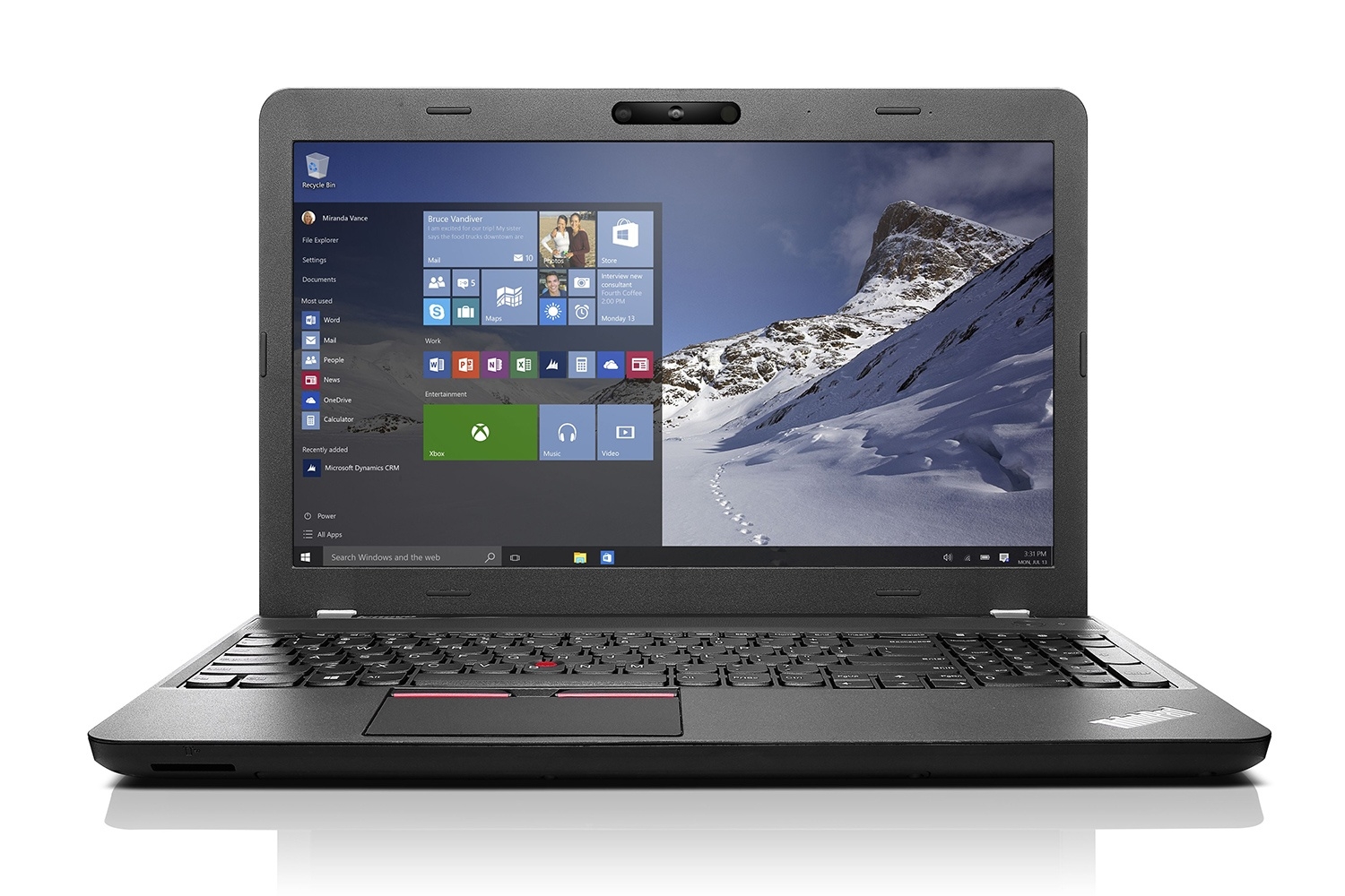 Laptop Lenovo Thinkpad E560-20EVA027VN (Đen)