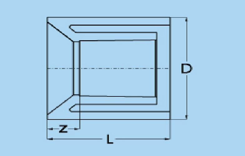 Thông tin kỹ thuật Bạc chuyển bậc 90 x 75 PN12