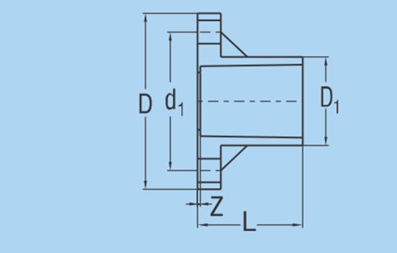Bích đơn Ø 114 D PN9 - Ảnh 2
