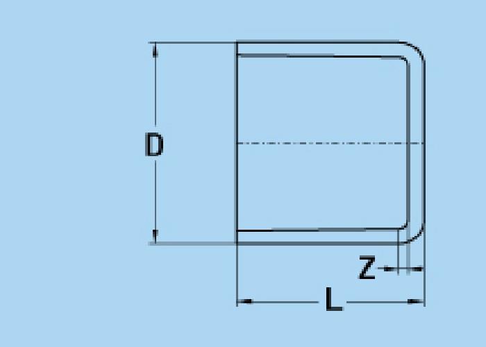 Nắp khóa ren trong Ø 21 D PN15 - Ảnh 2
