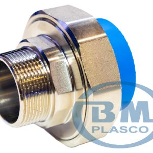 Khớp nối sống ren ngoài thau PP-R 20 x 1/2" PN20